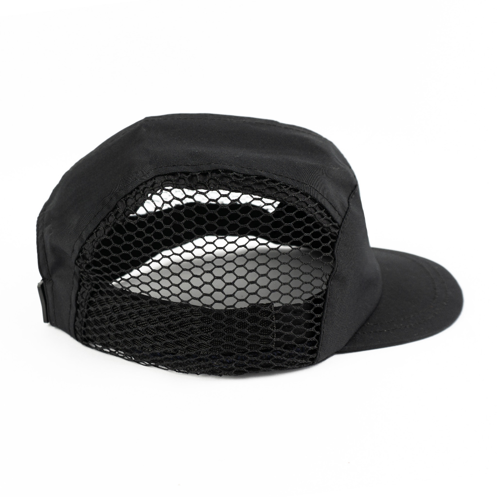 [Free Box] Troy Company Active Cap Cycling Cap Black Peace Biker - Topi Outdoor Topi Lari Topi Sepeda Hitam ACD 3469