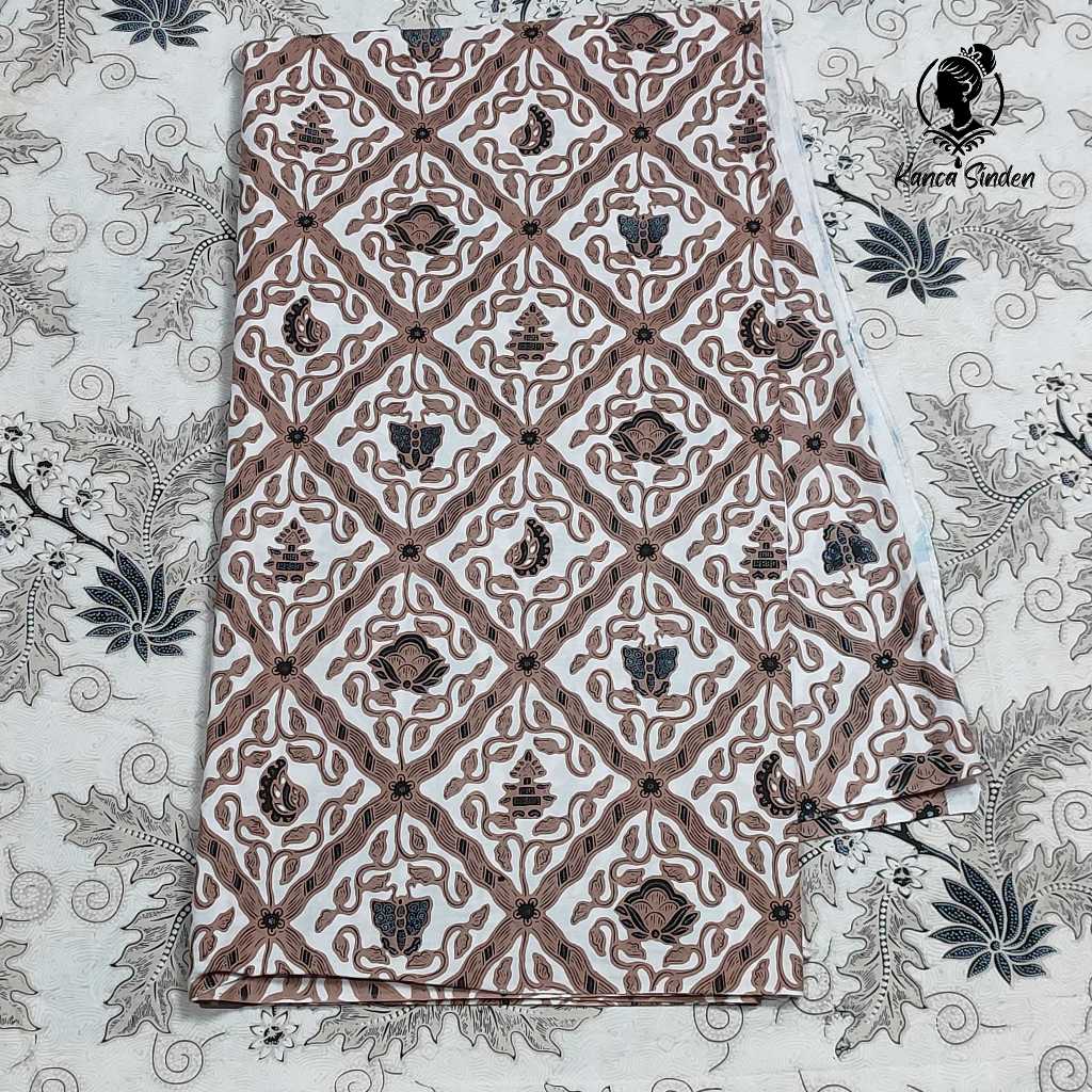 SIDO MULYO LAWASAN Kain Batik Lembaran Jarik Katun Motif Pakem Tradisional Solo