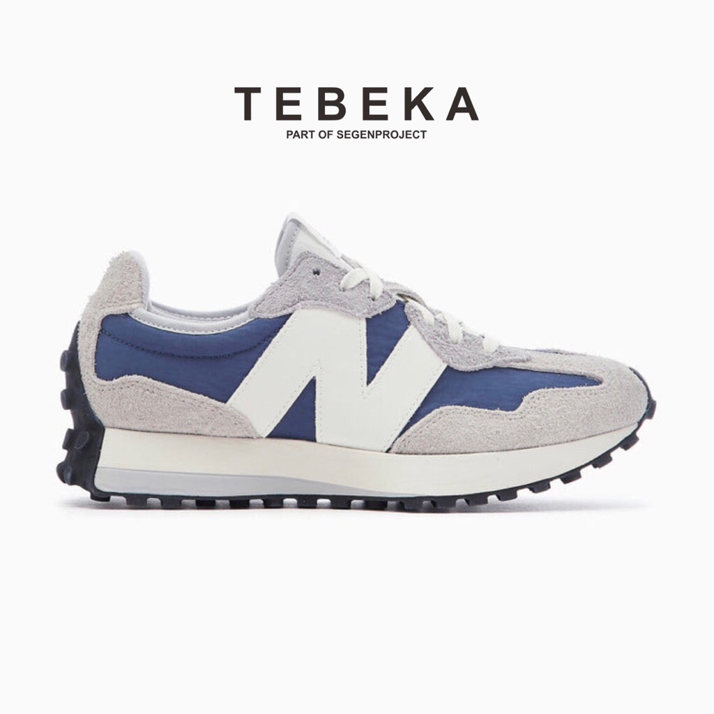 Sneakers NB Classic 327 MS327CZ Suede Grey White Black Navy Blue Original