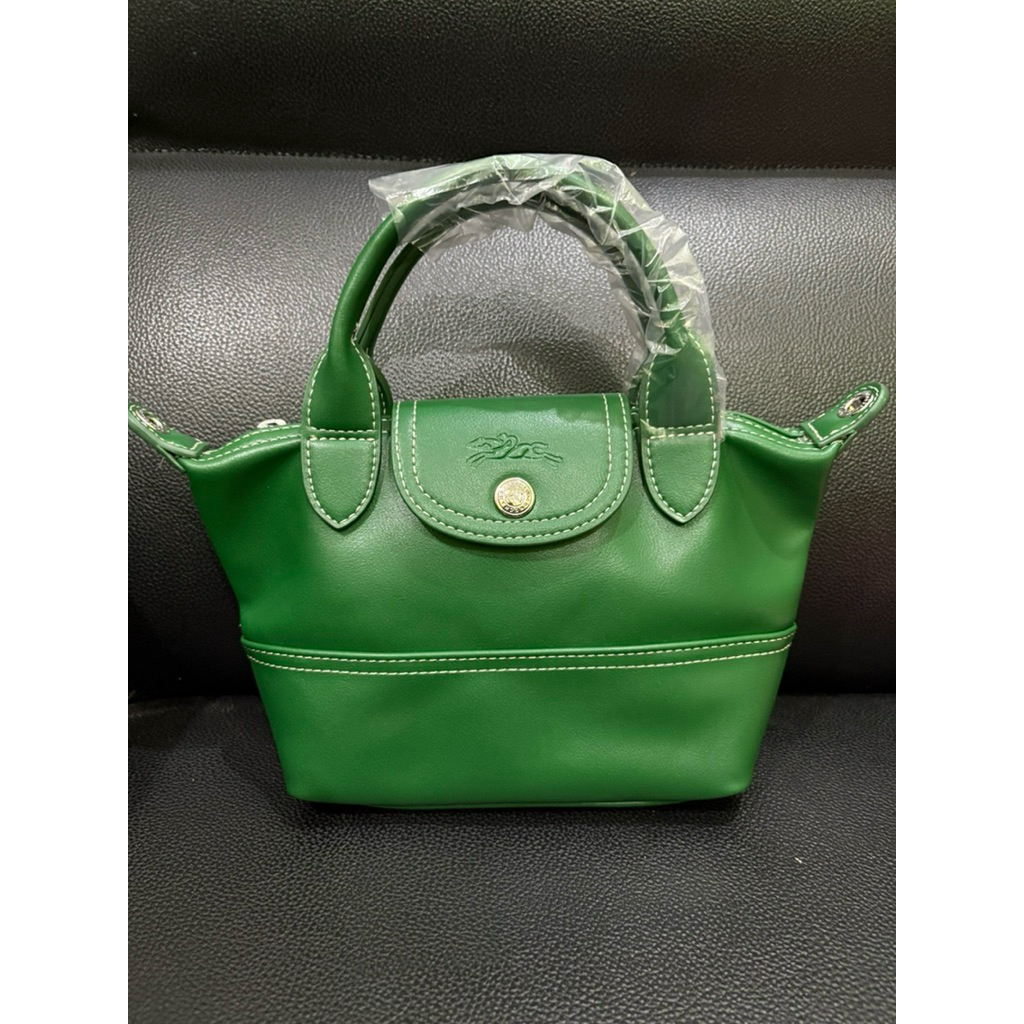 Tas wanita Cuir S green