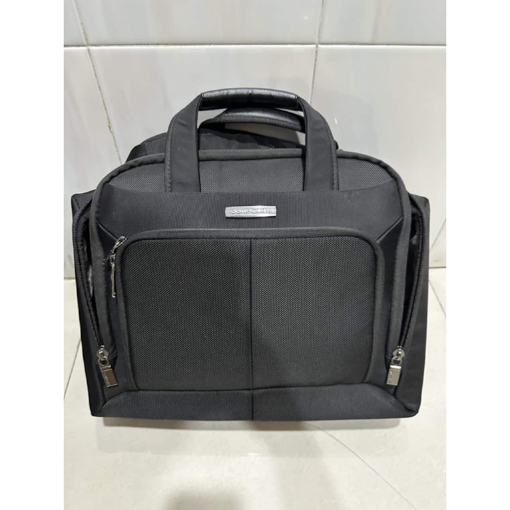 Samsonite Ergo Biz Bailhandle Laptop Case (Black) SECOND PERFECT 99% MULUS