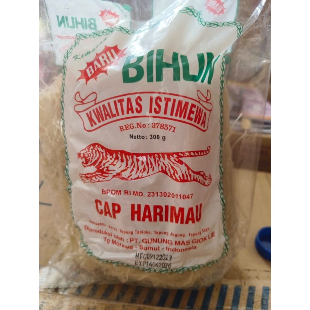 MIE BIHUN BERAS CAP HARIMAU / MIE BIHUN GORENG / MIEHUN MIESOP