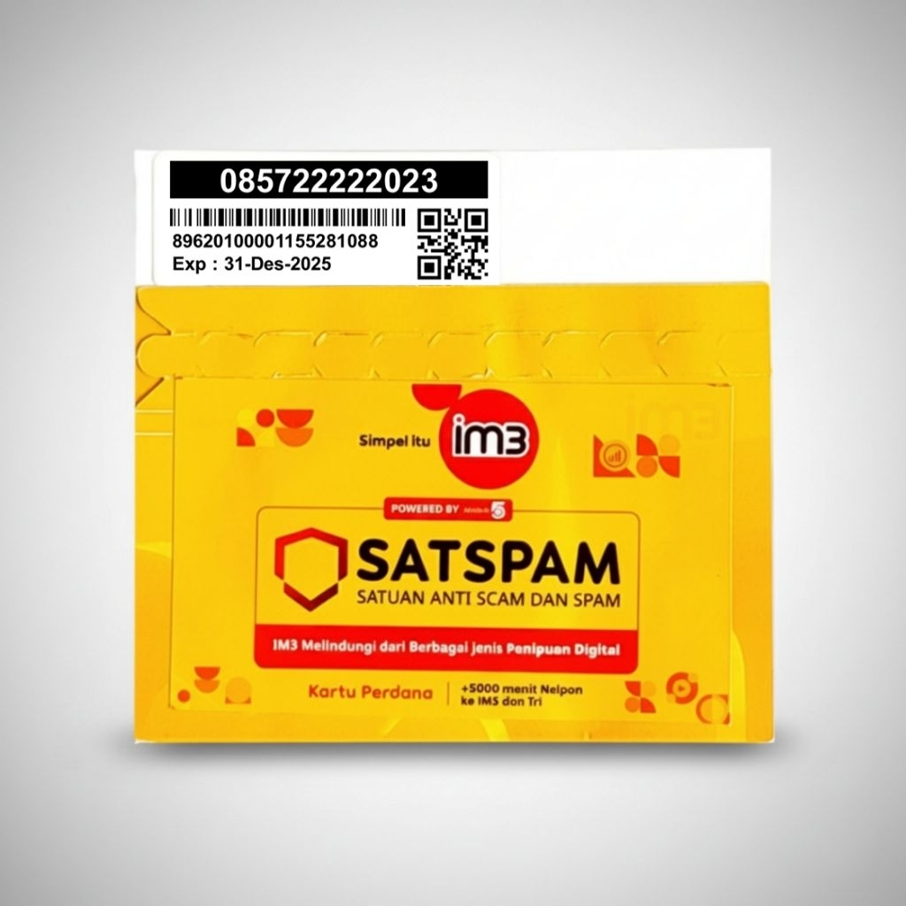 Nomor Cantik Indosat IM3 857 2222 2023