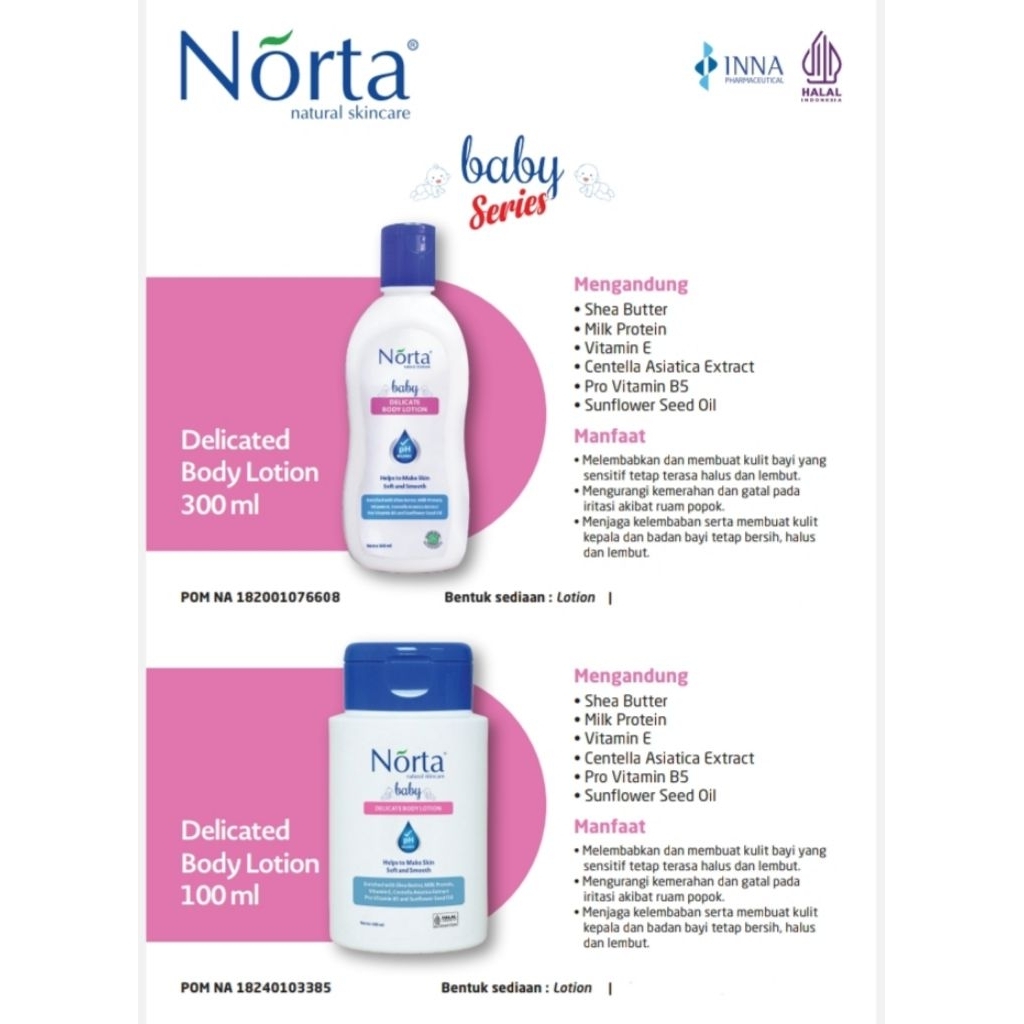 BABY DELICATED LOTION NORTA