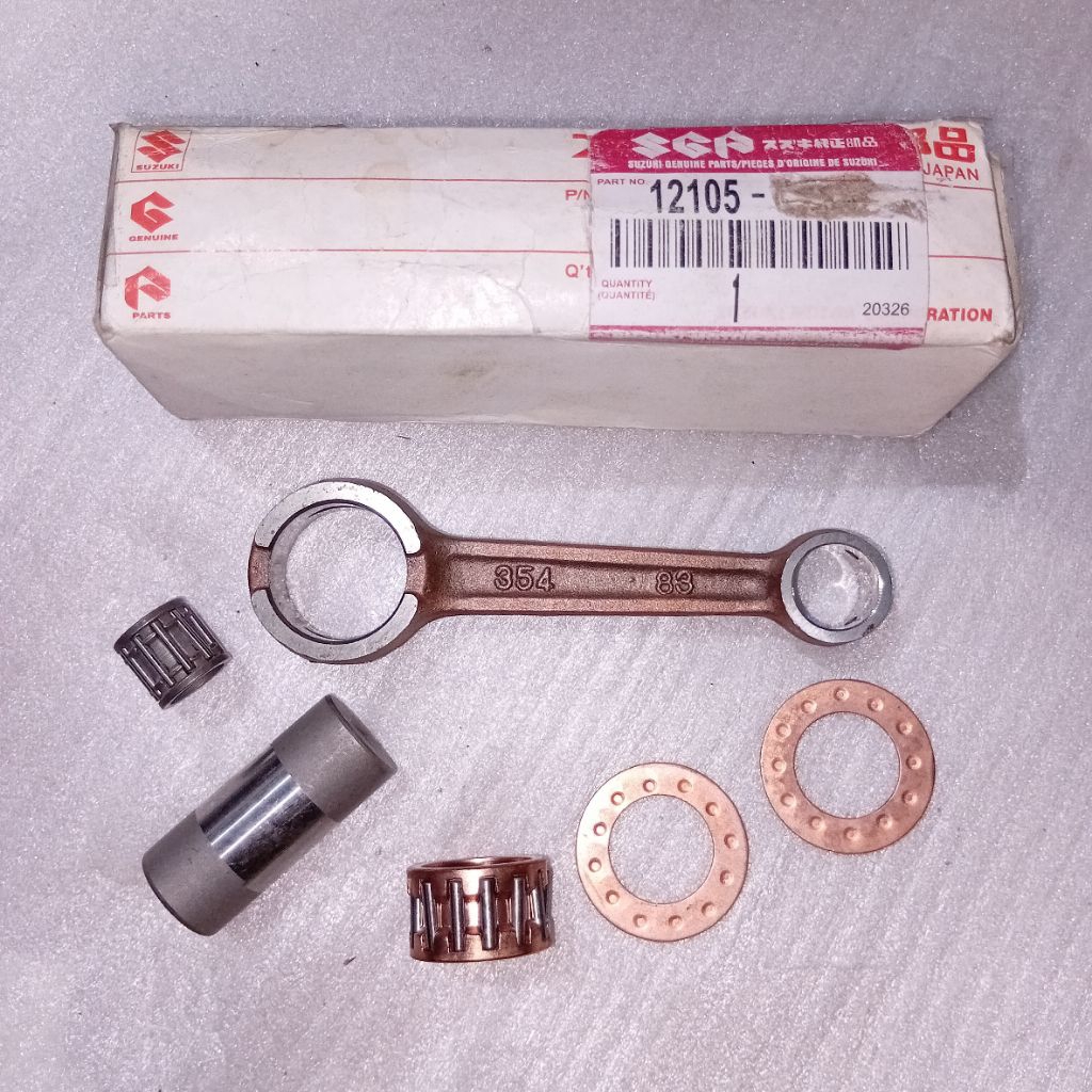 Stang Seker Stang Piston Suzuki RC 80 RC 100 RC80 RC100 Ori Japan Kode Part 12105 35840