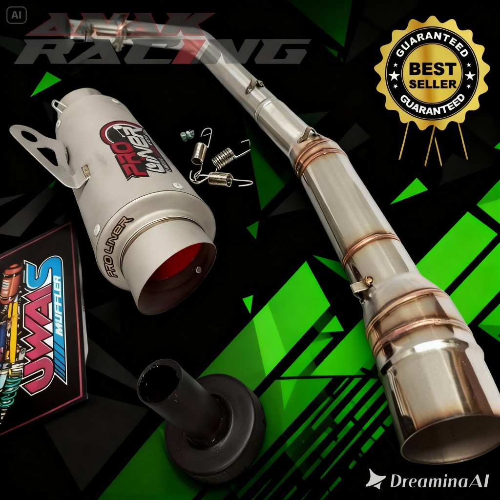 knalpot RACING proliner VIXION R15 V3 CBR150R RACING CB150R SATRIA FU SONIC GSX silincer slincer PRO