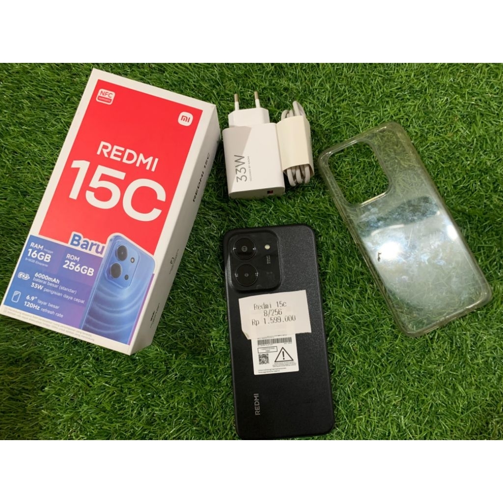 REDMI 15C 8/256 SECOND FULLSET NO MINUS