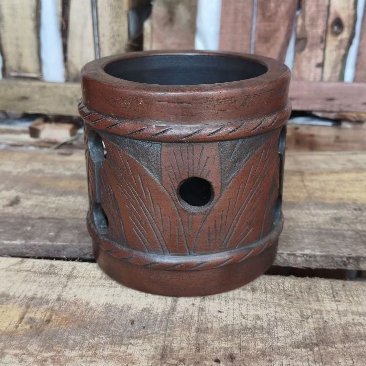 pot gerabah literan kecil sedang besar