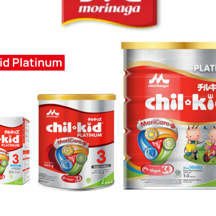 Morinaga Chil Kid Platinum Vanila