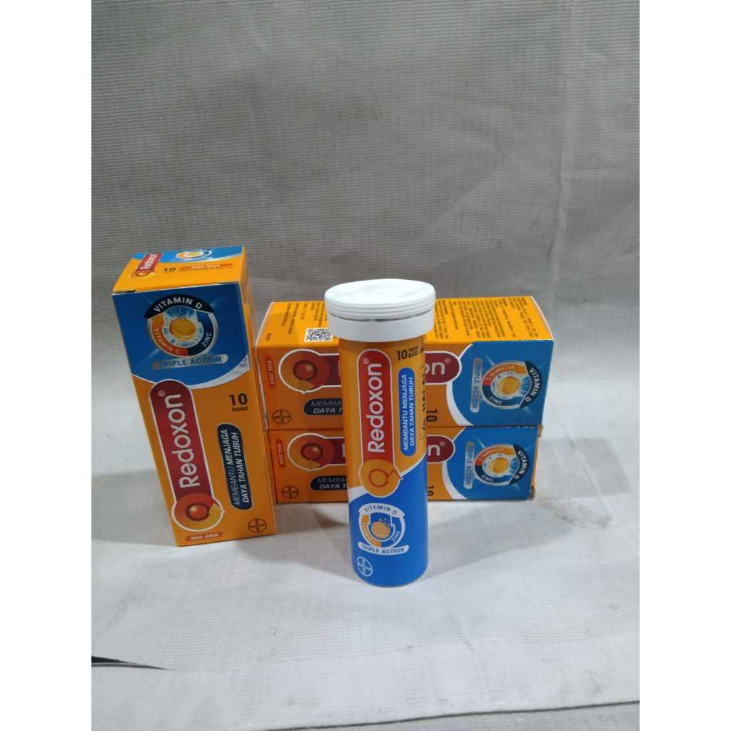 Redoxon Triple Action isi 10-15 Tablet 100% Original