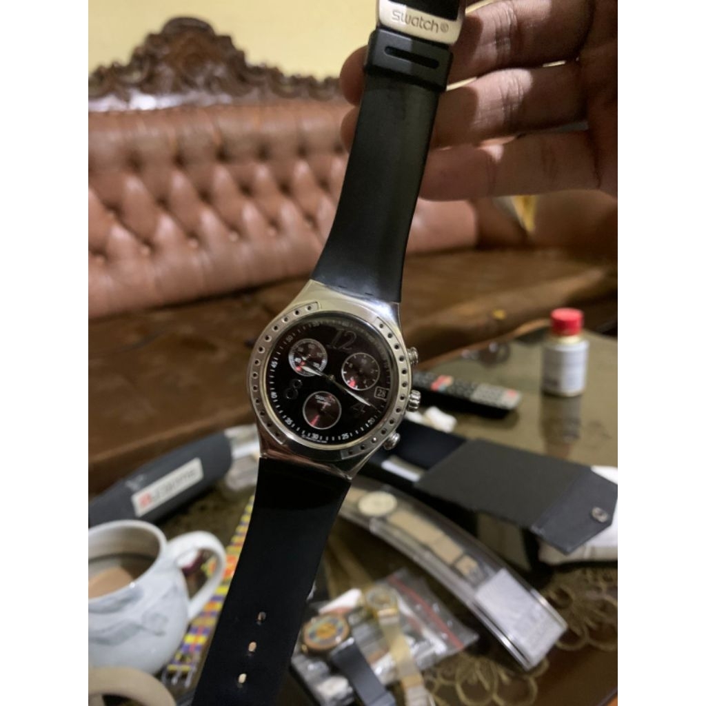Swatch Chrono Irony Bertanggal Original