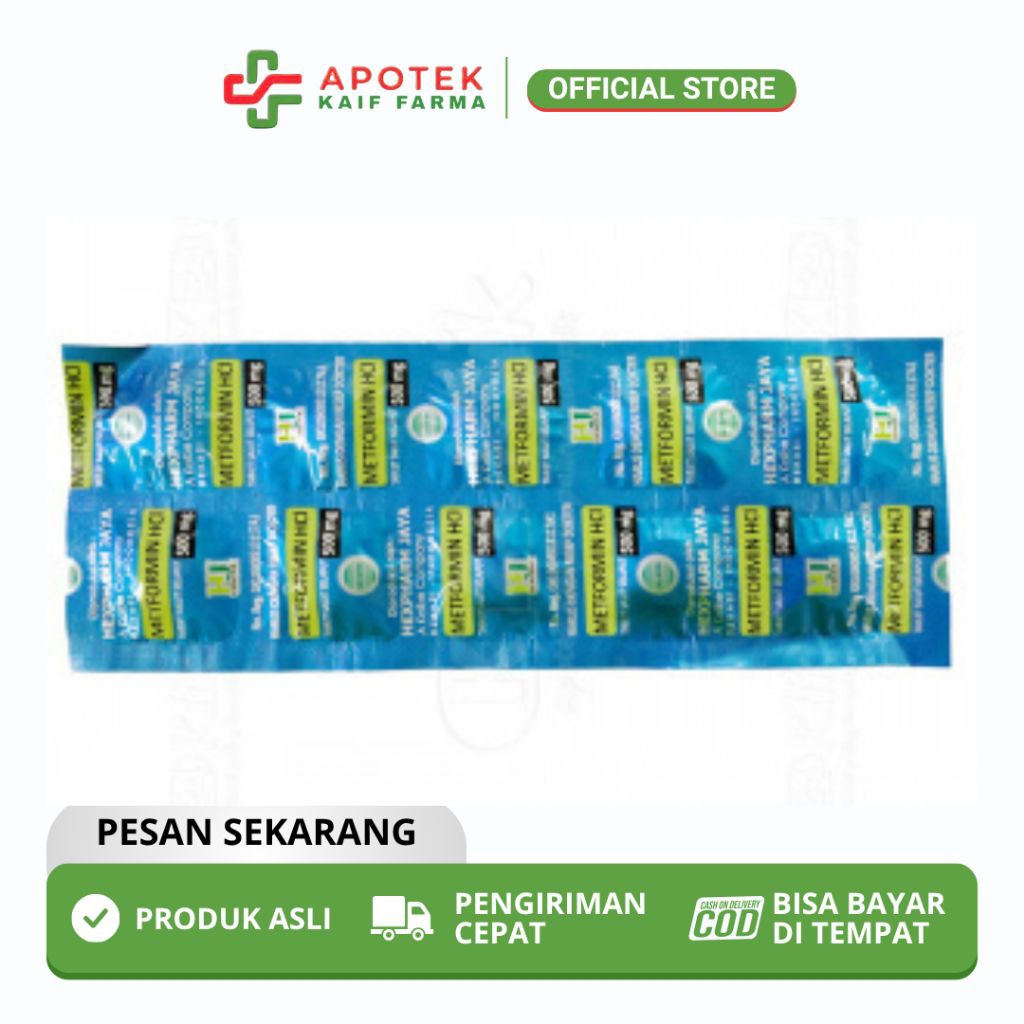 Ready Metformin Perlembar 10 tab