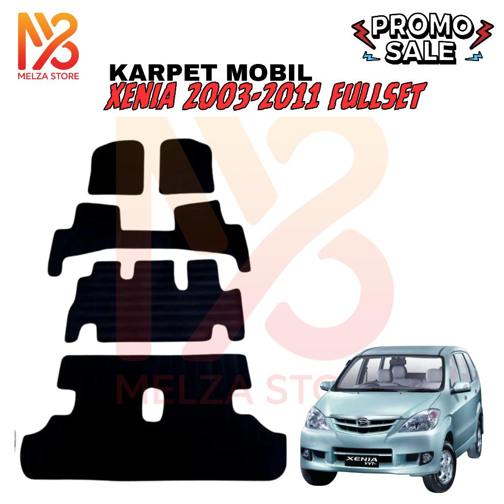 Karpet Karet Matras Mobil Daihatsu Xenia 2003-2010 (XENIA Old) Alas kaki mobil Xenia 2005 2006 2007 