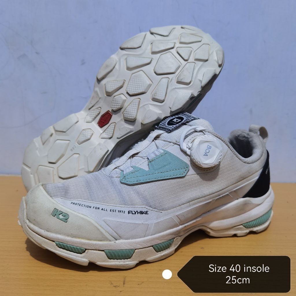 Sepatu Hiking Trail K2 FLYHIKE GORE-TEX BOA WHITE 40