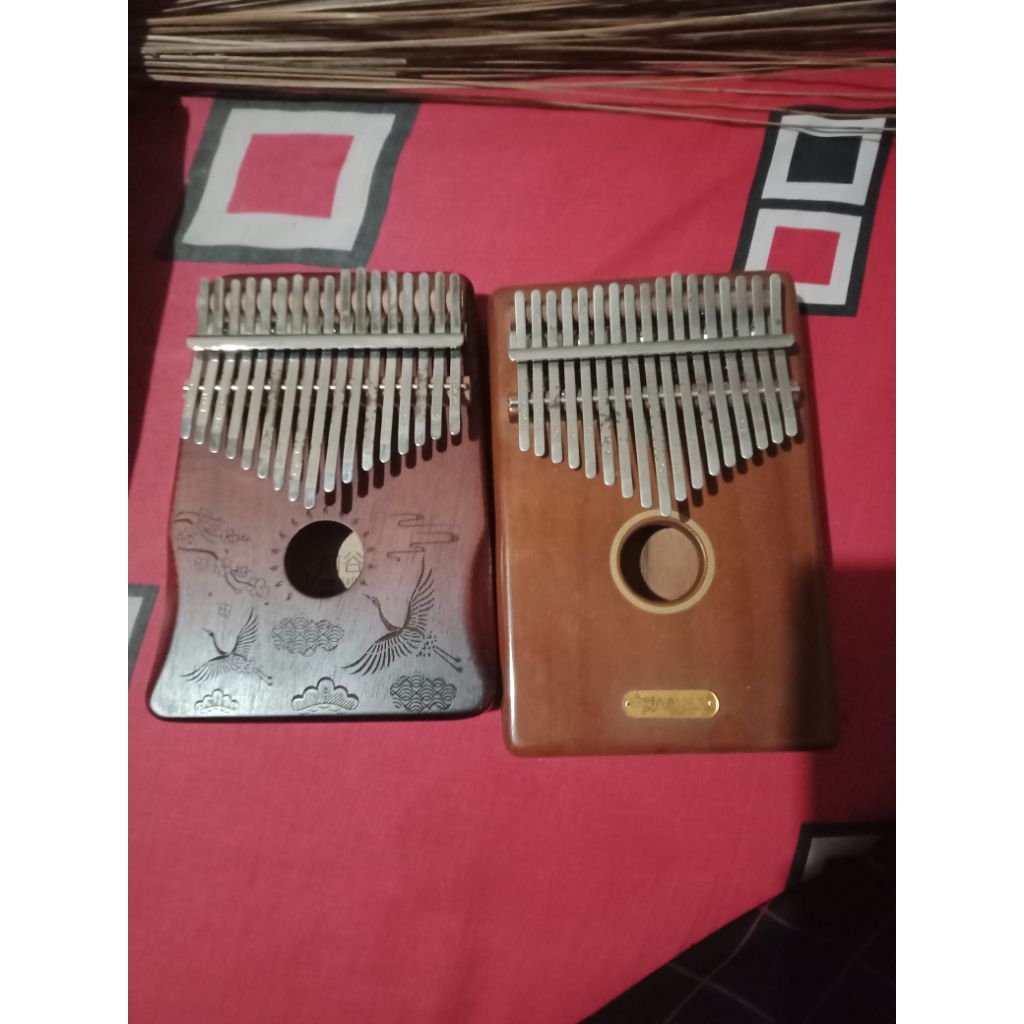 2 KALIMBA (kalimba murai & kalimba merk cega) bekas/preloved/secondhand