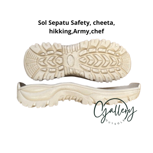 Sol Sepatu safety Bahan karet alas sepatu cheeta king Alas sepatu Safety