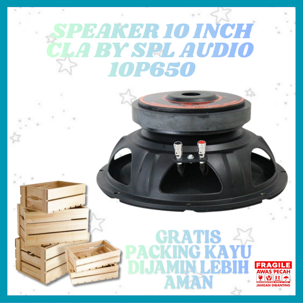 SPEAKER HOREG SPL MEREK CLA By SPL AUDIO 10 INCH 10P650