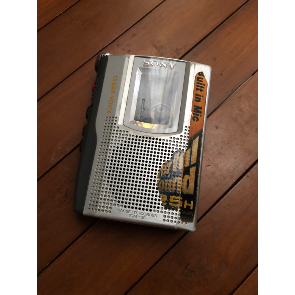 WALKMAN CASSETTE CORDER SONY TCM-150 MULUS (MINUS)