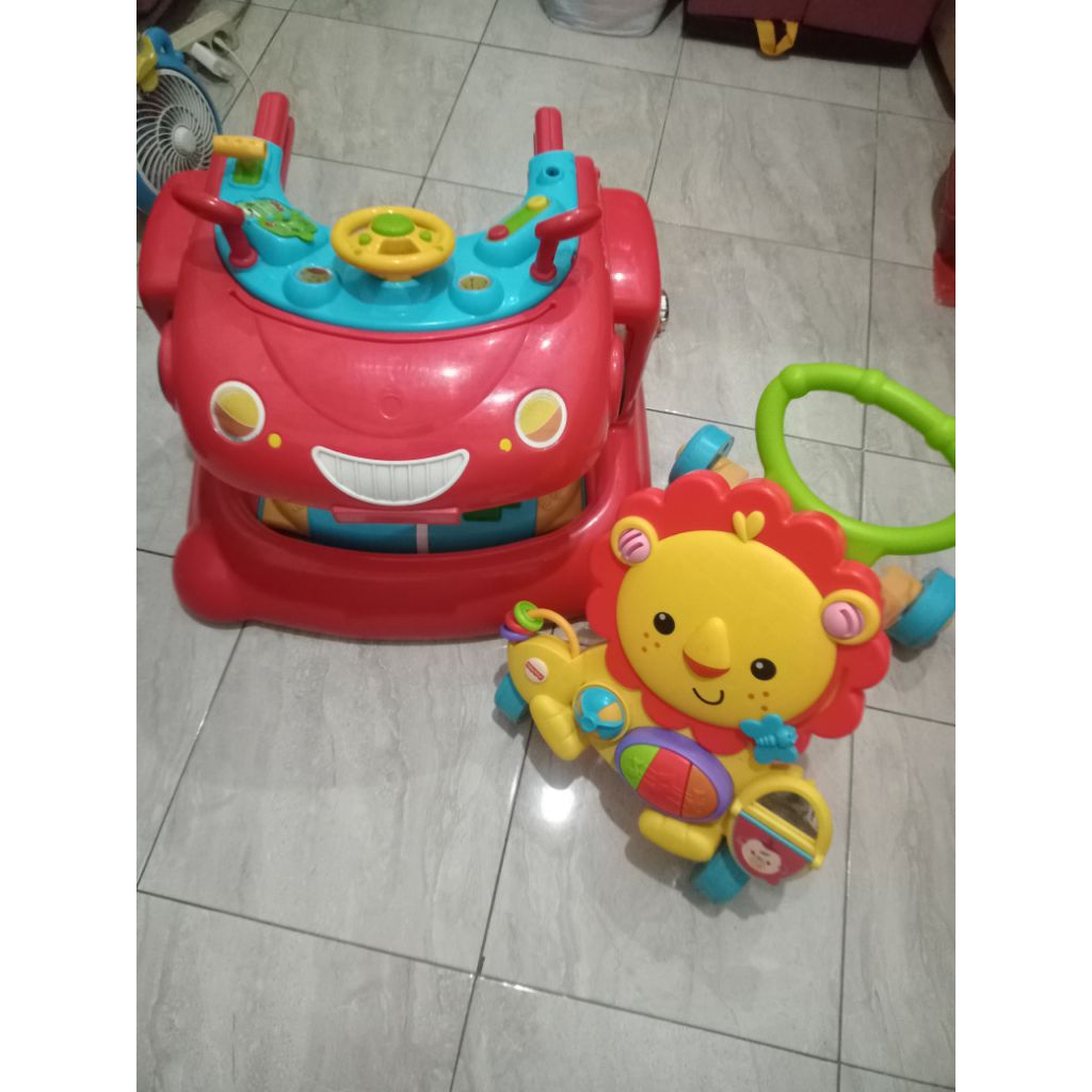 PUSHWALKER ELC MOTERCARE dan PUSHWALKER FISHERPRICE