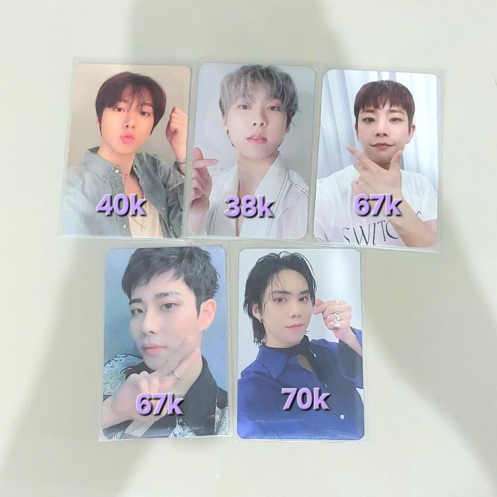 ASTRO mj jinjin moonbin rocky sanha official photocard pc