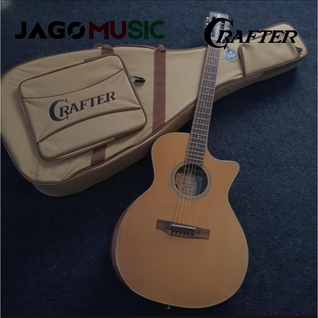 Gitar Akustik Elektrik Crafter Mind T17 CE Fingy Pro Crafter Mind T17CE Fingy Pro Plus Gi...