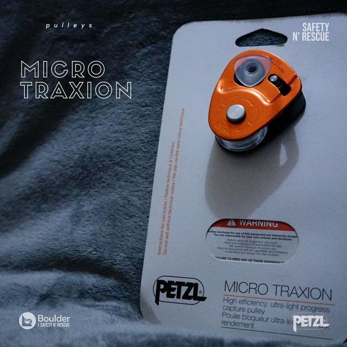 PETZL MICRO TRAXION CAPTURE PULLEY PREMIUM