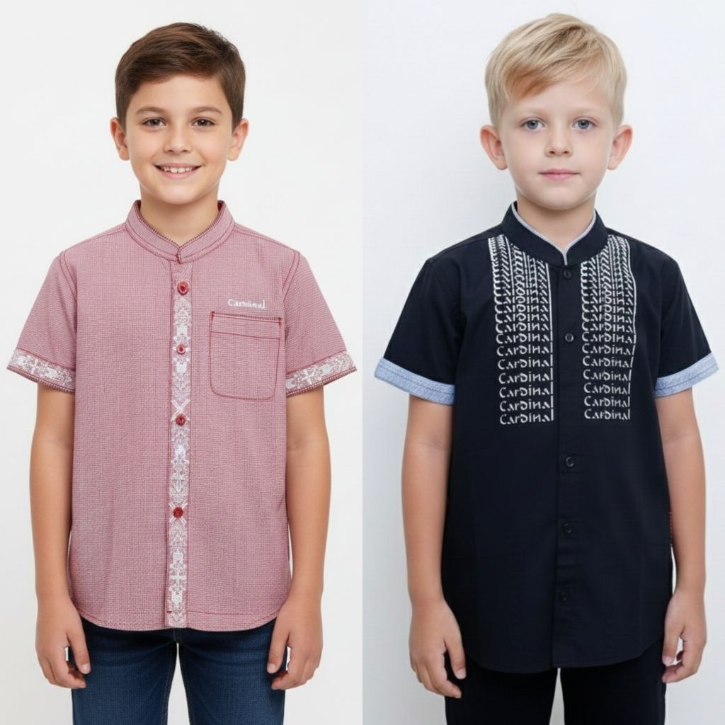 Cardinal Kids Kemeja Koko Anak Laki Laki CATL162 CATL163