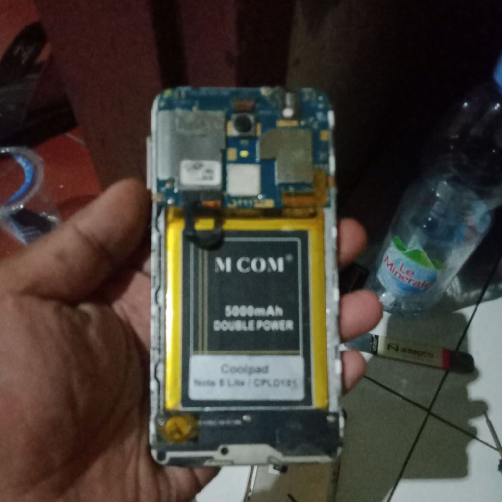 mesin baterai Coolpad note 5 lite normal garansi