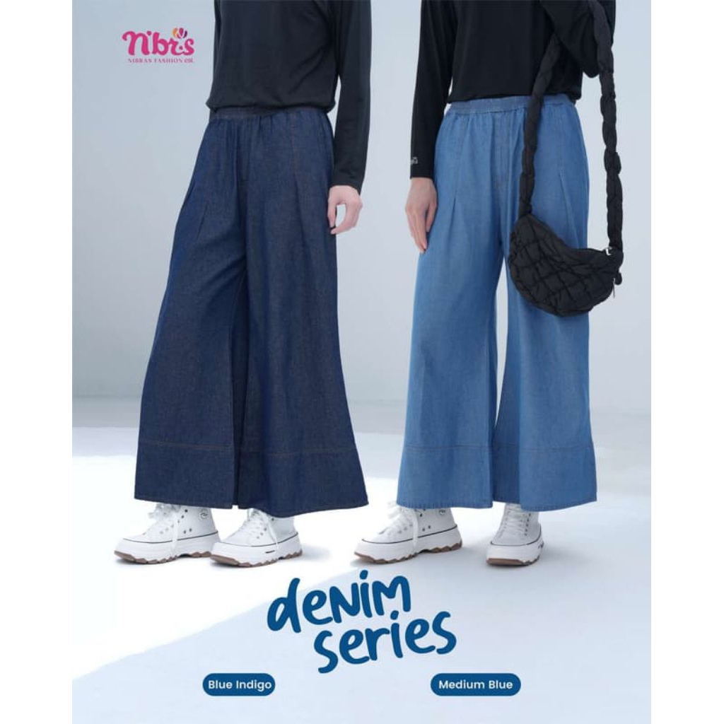 NIBRAS || JALANKU BIRU 013|| CELANA PANJANG|| CELANA KULOT WANITA TERBARU||