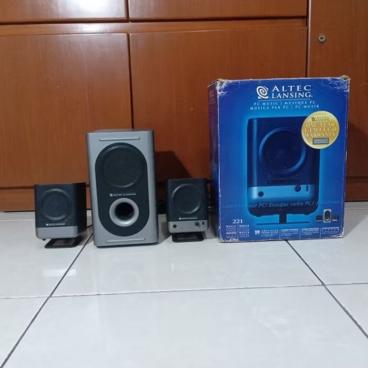 Speaker Altec Lansing 221 2.1 Channel