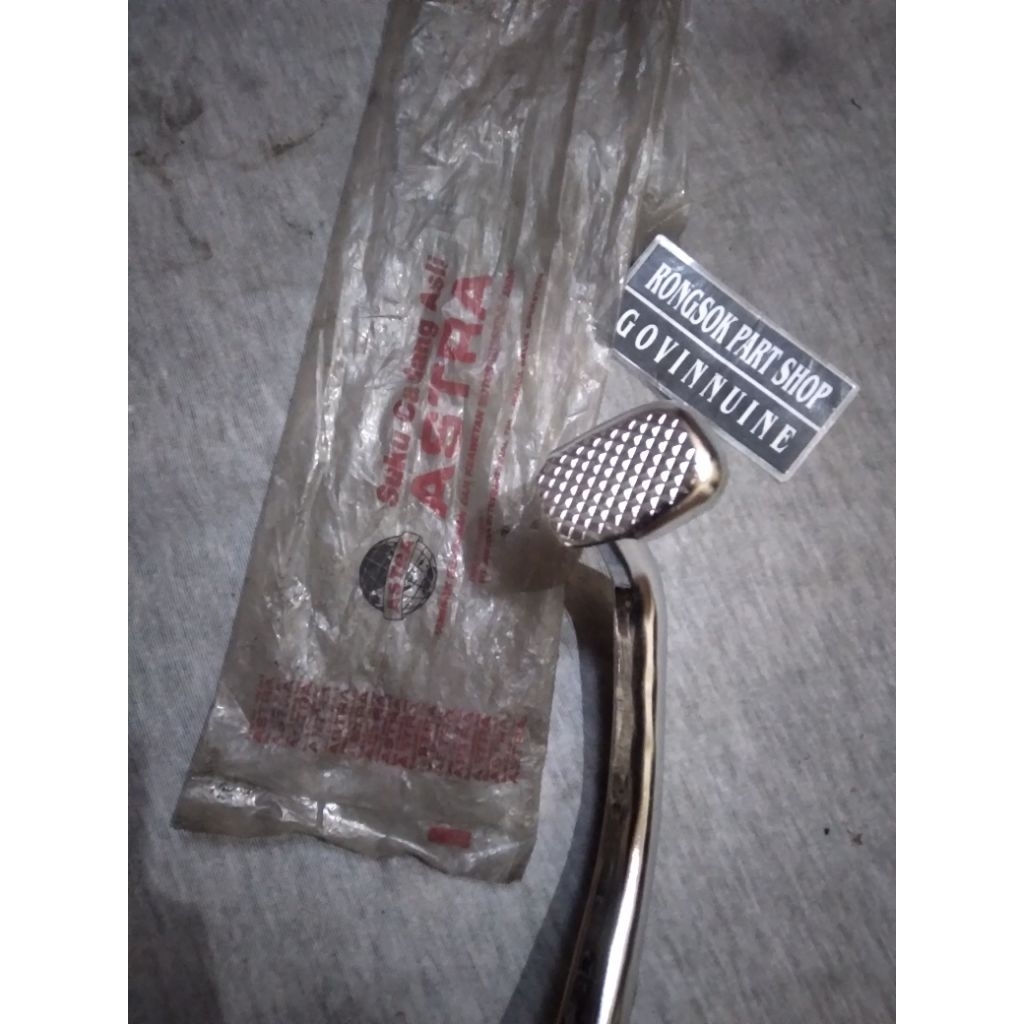 tuas injakan pedal rem belakang honda glpro glmax gl pro max neotech ori asli nos astra