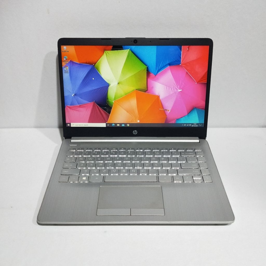 Laptop HP 14s dk0073au AMD A4 gen 7 Ram 4GB SSD 512GB Keyboard Backlit