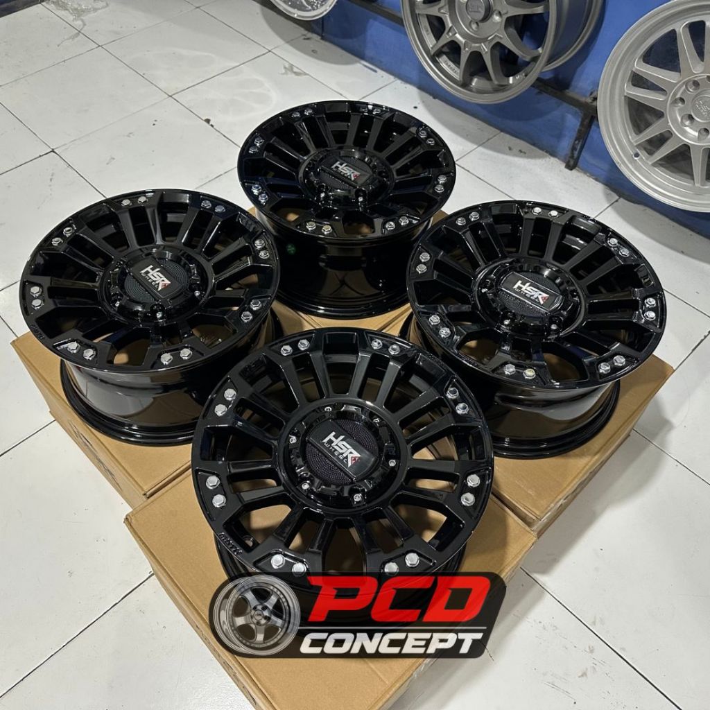 VELG HSR MYTH R14 UNTUK MOBIL KIJANG LGX, KIJANG KAPSUL, KIJANG GRAND PANTHER, AVANZA, CARRY