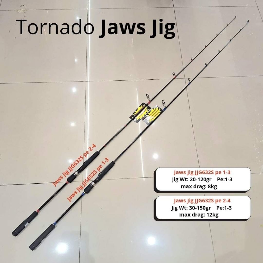 joran jiging tornado jaws jig