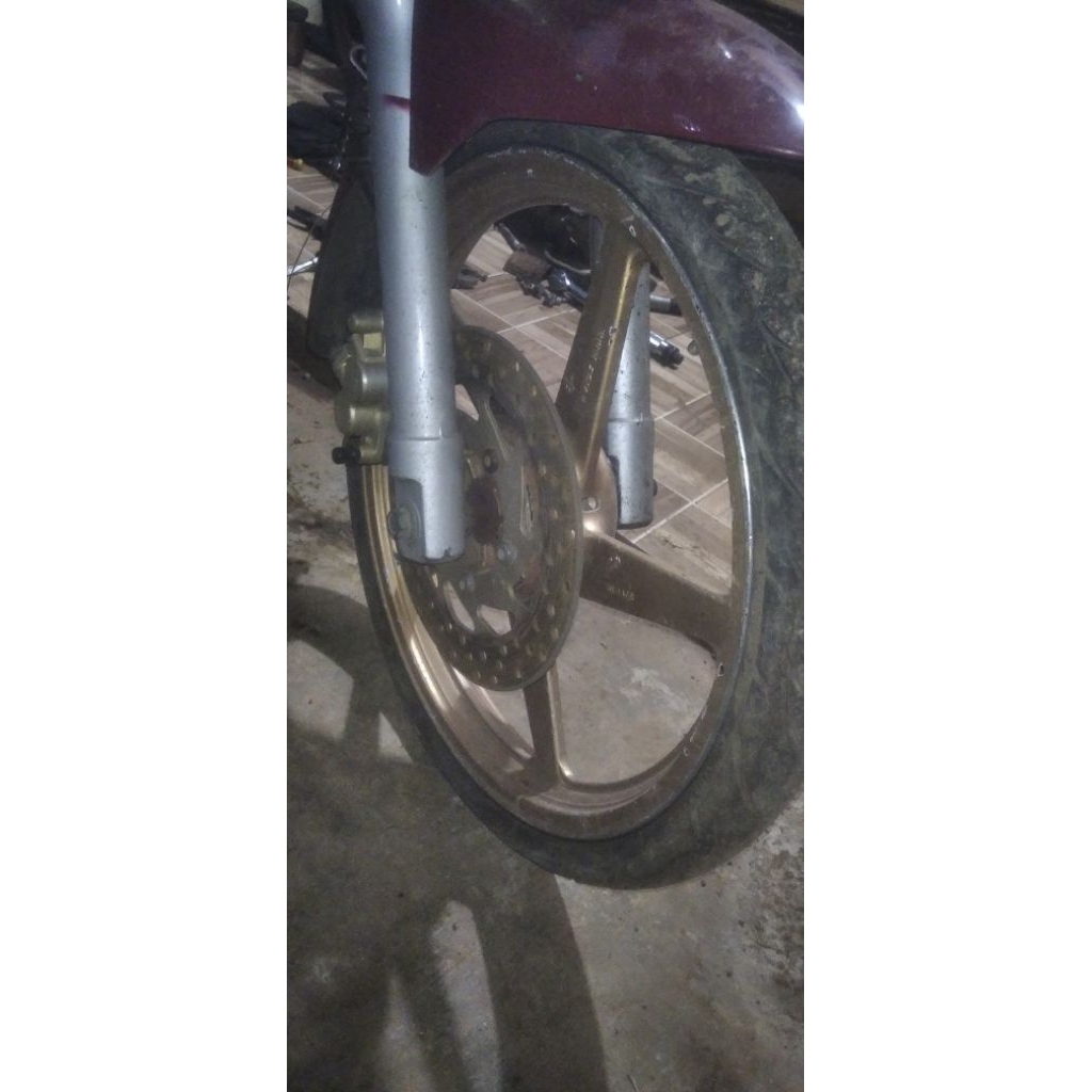 velg ori vixion old + set ban cacing