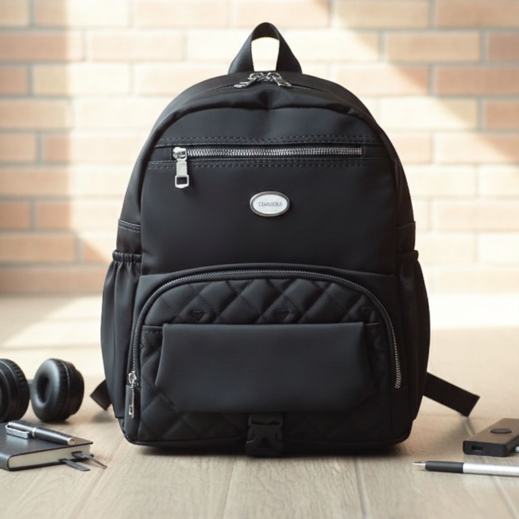 TAS RANSEL WANITA TAS RANSEL NYLON TAHAN AIR WATERPROOF TAS RANSEL WANITA KEKINIAN TAS RANSEL WANITA