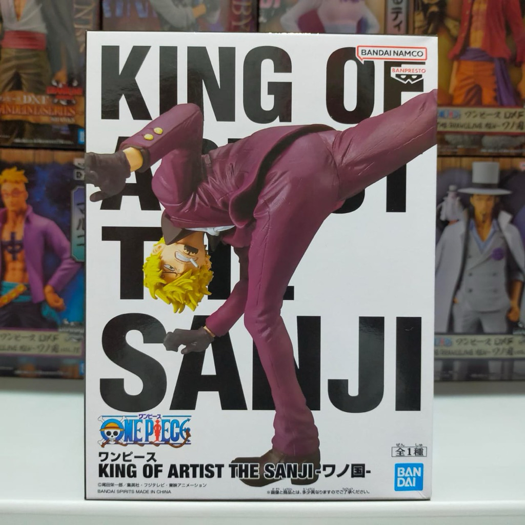 King Of Artist Figure Sanji - Wanokuni Ver