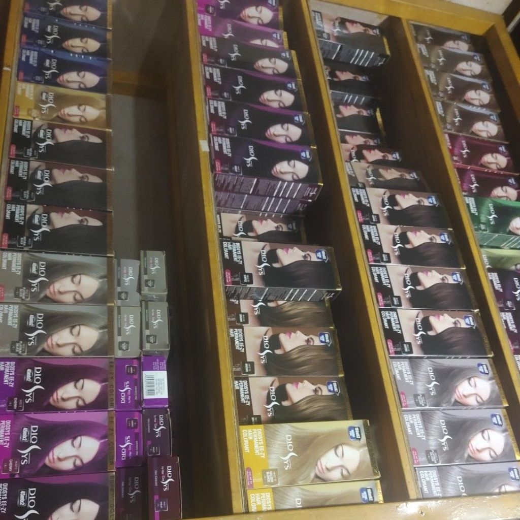 dyosis pewarna rambut