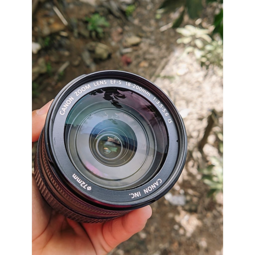 LENSA CANON 18-200mm is murah