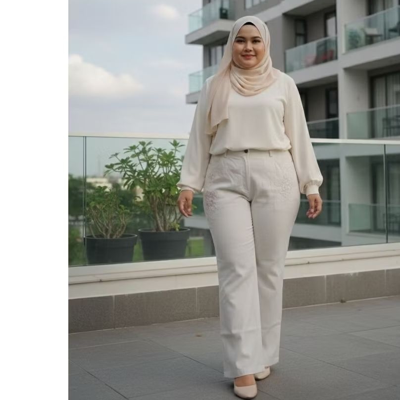 celana jumbo preloved