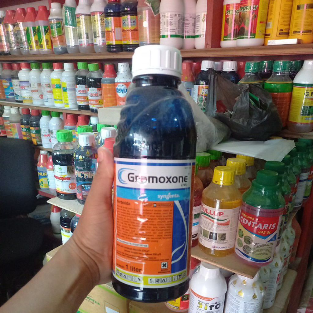 herbisida Gramoxone 276 sl/herbisida kontak/racun rumput
