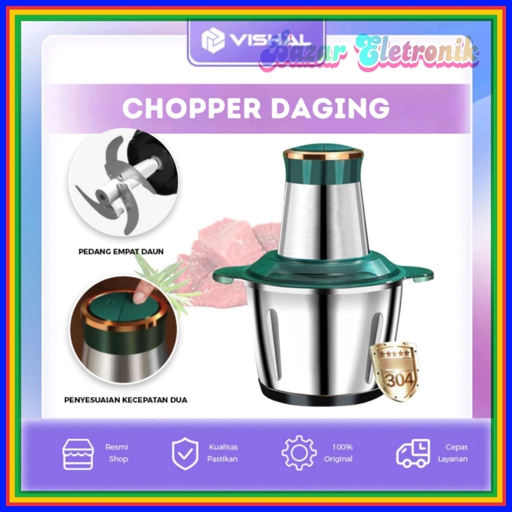 FOOD CHOPPER VISHAL VS 1860 / FOOD CHOPPER VISHAL / FOOD CHOPPER VISHAL 1860