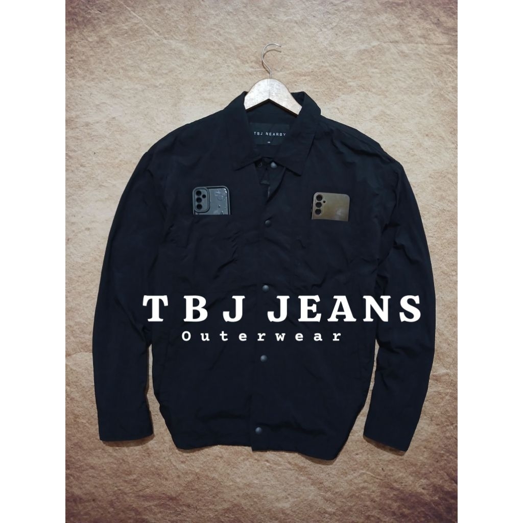 jaket outer TBJ JEANS  duoble poket besar recomend