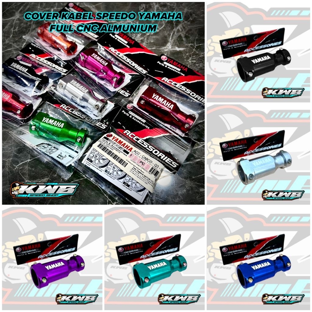 Cover Kabel Speedometer Yamaha Universal Full Cnc Almunium