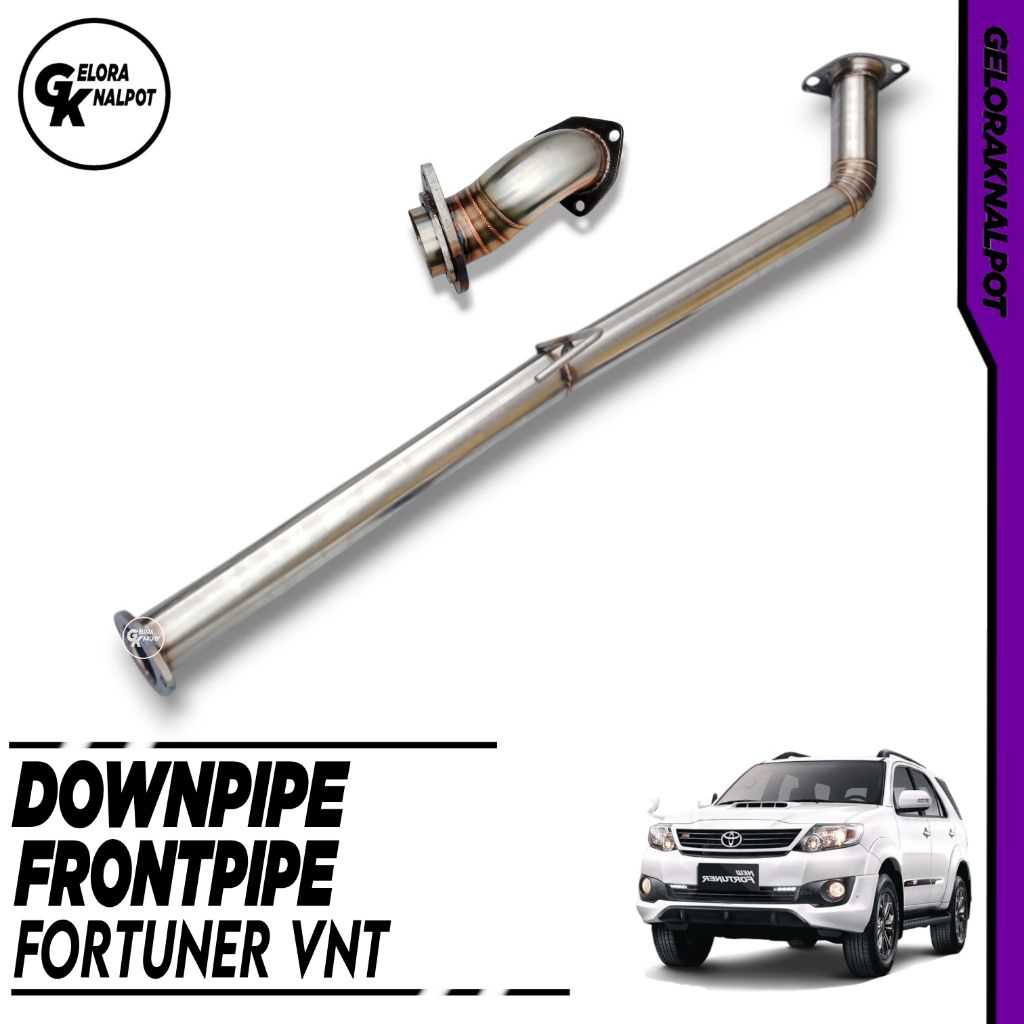 Downpipe Frontpipe Fortuner VNT