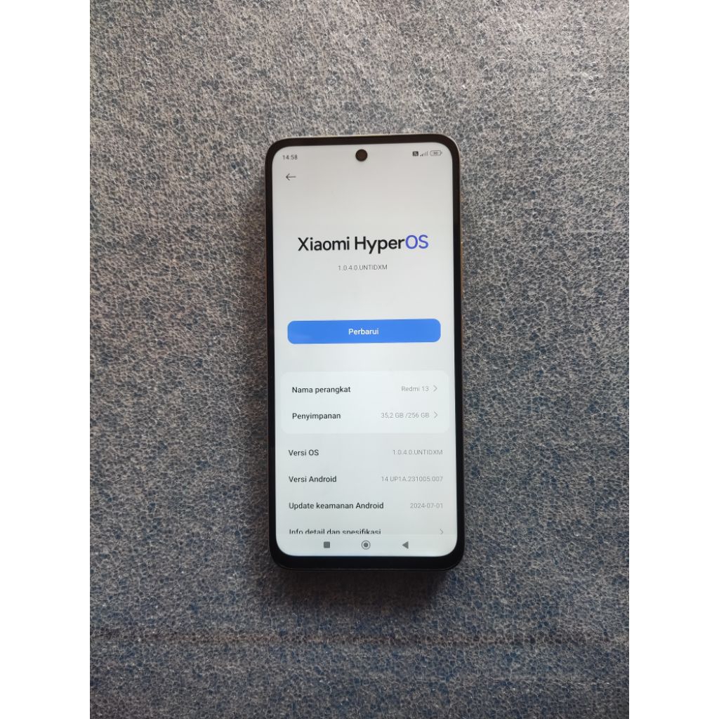 LCD Redmi 13 Copotan