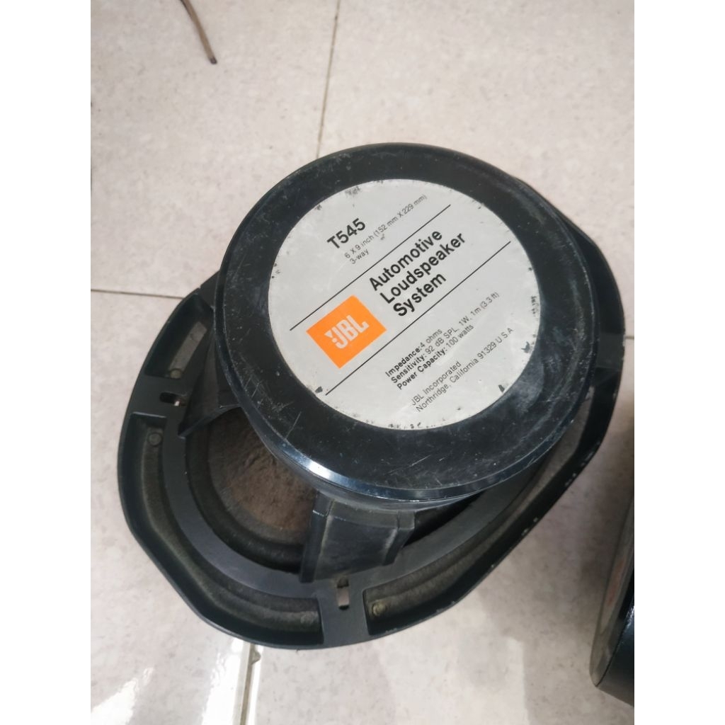 speaker oval 3 way jbl vintage usa