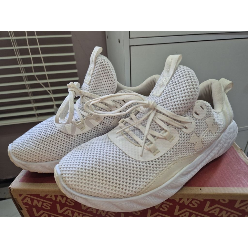Under Armour charged white