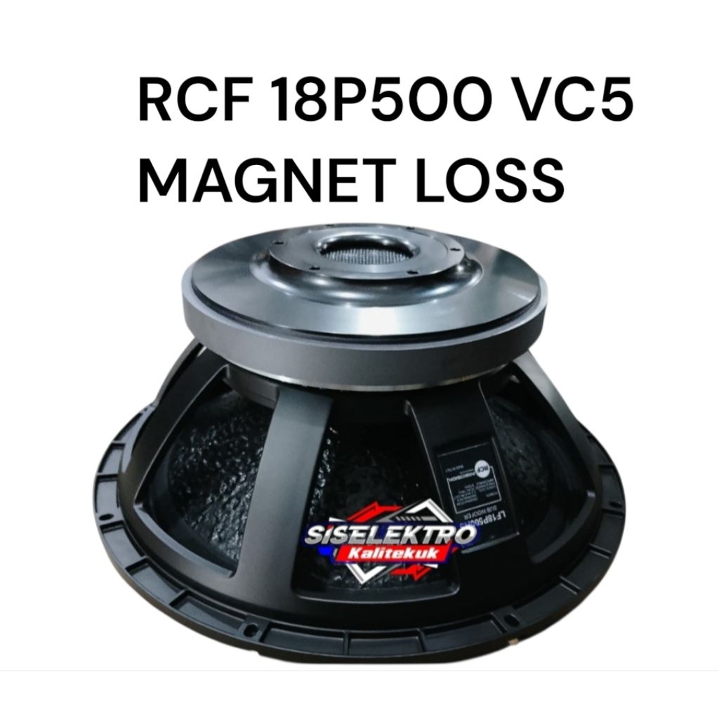 Speaker 18 Inch RCF 18P500 RCF LF18P500 GRADE A DAUN SUPER