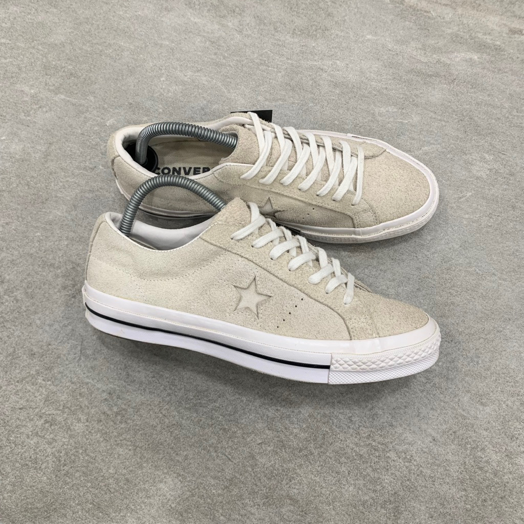 Converse One Star Ox Suede Vintage White
